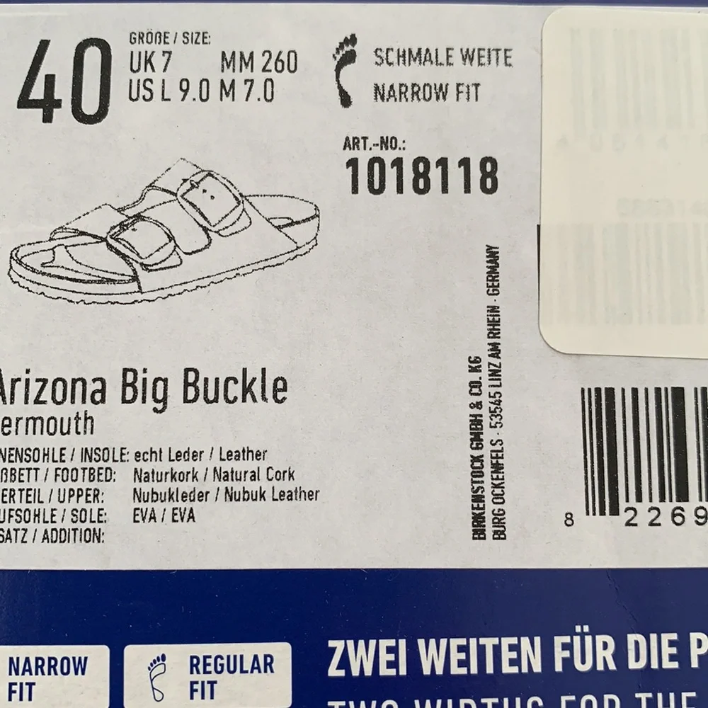 birkenstock arizona big buckle leather Sandal - Picture 6 of 9